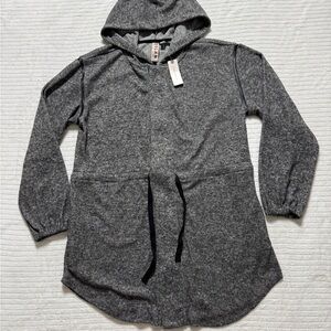 Dolan Heather Anthropologie Size:S Gray Hooded Sweater